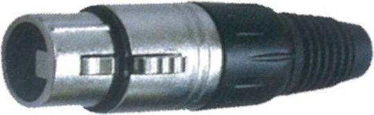 Connector Cannon 5p Щепсел Спийкън женски 10бр (10763)
