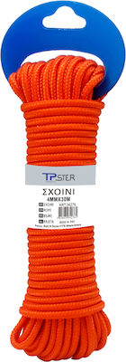 Tpster Rope with Diameter 4mm and Length 30m Red