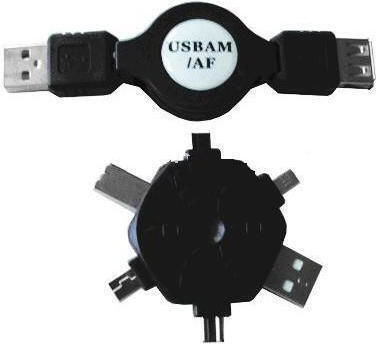 41-sun-8-27 Converter USB-A male to USB-A / USB-B male 1pcs