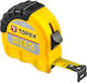 Topex Tape Measure with Auto-Rewind 16mm x 5m