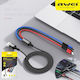Awei USB to Lightning / Type-C / micro USB Cable Πολύχρωμο (CTK-AWEI-CL-971)