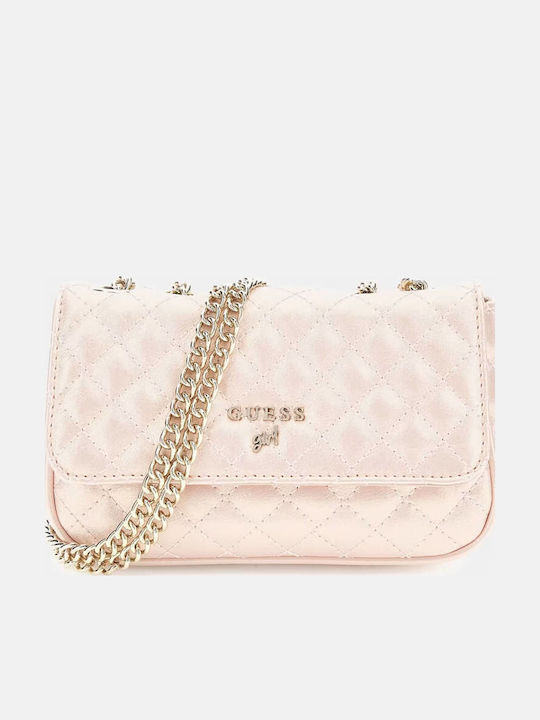 Guess Kinder Rucksack Umhängetasche Rosa 18cmx4cmx11cmcm