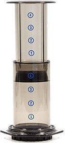 Coffee Island Aeropress Cafetieră cu Filtru Manual Din Plastic Maro 200ml