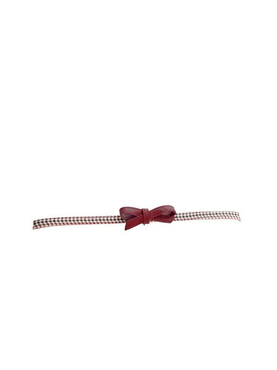 Women's Belt Burgundy