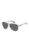 Polaroid Men's Sunglasses With Grey Metallic Frame And Grey Lens PLD2160/G KJ1/M9