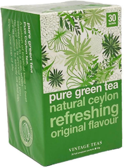 Pure Πράσινο Τσάι Pure Green Tea 30 Φακελάκια 1.5gr