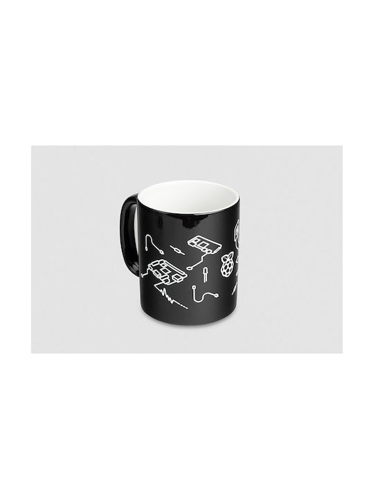 Mug Ceramic Black 330ml 1pcs