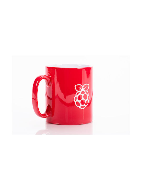 Mug Ceramic Red 330ml 1pcs