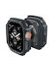 Spigen Rugged Armor Silicone Case in Gray color for Apple Watch Ultra 1 / 2 (49 mm)