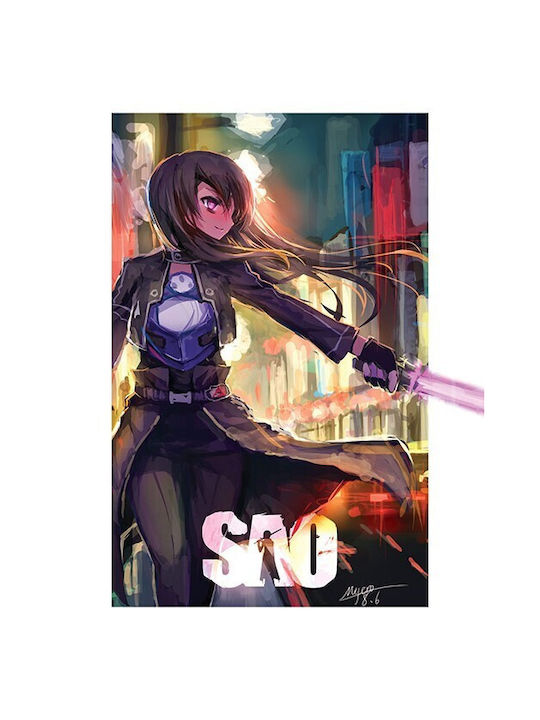 Walls Poster Kirito Holding Gun 40x50cm