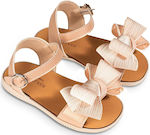 Babywalker Pink Baptism Leather Sandals