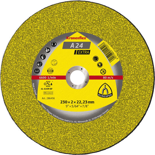 Klingspor Cutting Disc Metal Hole Diameter 125mm 1pcs