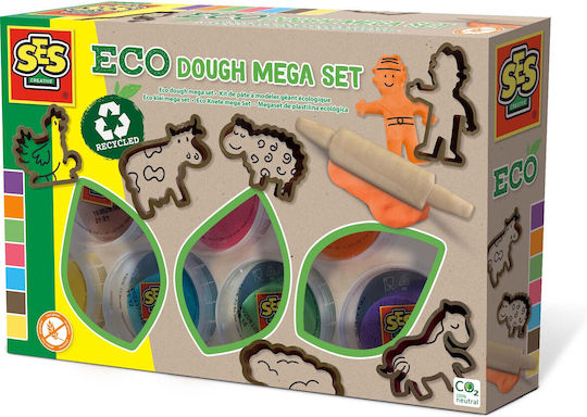 Ses Creative Knete Spiel-Set Für Kinder Ab 3 Jahren 7 Stück