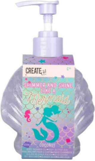 Create it! Body Cream With Glitter Coconut Beauty Set 84624B