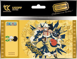 Cartoon Kingdom One Piece: Golden Ticket Replica length 7.5cm