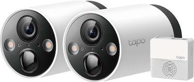 TP-LINK Tapo Integrated CCTV System Wi-Fi with 2 Wireless Cameras 1080p V1.2 v1.2