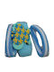 Kinder Haargummi Set Blau 3Stück 09246