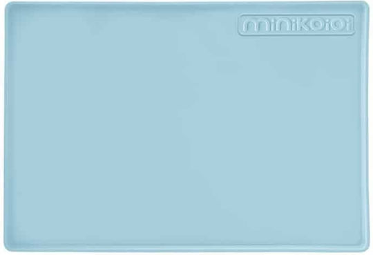 Minikoioi Silicone Baby Placemat Light Blue