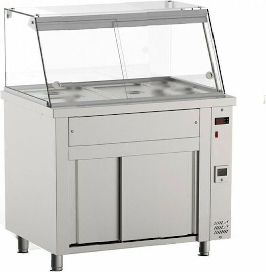 Inomak Vitrină încălzită cu cameră cu Putere 4230W L110.2 x l70 x Î131 cm