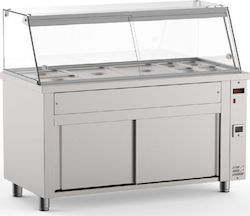Inomak Vitrină încălzită cu cameră cu Putere 5090W L179.2 x l70 x Î131 cm