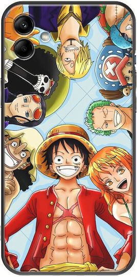 One Piece Umschlag Rückseite Silikon Mehrfarbig (Samsung Galaxy F04)