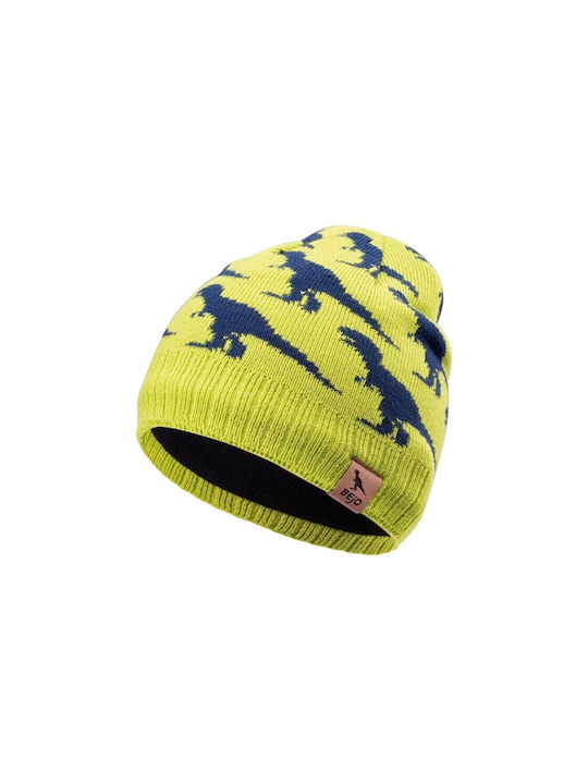 Bejo Kids Beanie Knitted Yellow