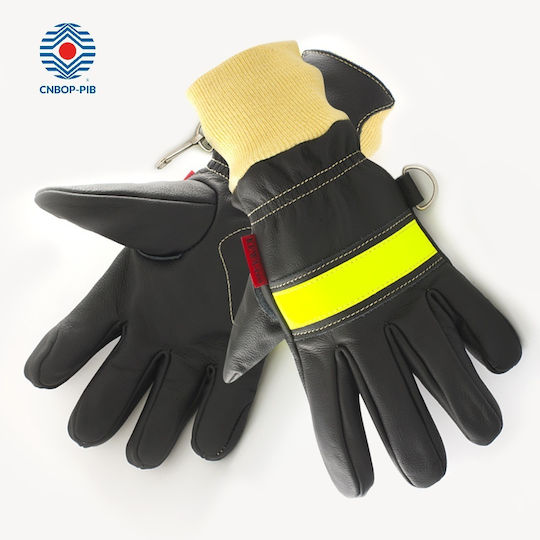 Fire Max 2 Kewa-eco Impermeabil Mănuși de Lucru Combaterea incendiilor Galbene Piele 1buc
