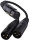 Furutech Furutech Adl Cable 2 x XLR male - XLR female Μαύρο 0.1m