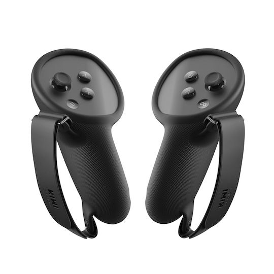 KIWI Design Controller Grip for Meta Quest 3 für Controller VR (Virtual Reality) Schwarz