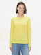 Ralph Lauren Women's Athletic Blouse Long Sleeve Yellow