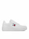 Retro Basket Sneakers White
