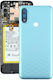 Original Battery Back Cover Blue (Moto E20)