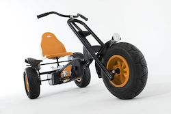 Kinder Go Kart Einsitzer mit Pedal Chopper Bfr Schwarz