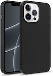 Powertech Matte Back Cover Silicone Black (Xiaomi 14)