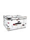 Tpster Plastic Cutie de Depozitare cu Capac 35x30x20cm 1buc