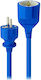 SAS Extension Cable Cord 3 x 2.5mm²/10m Blue