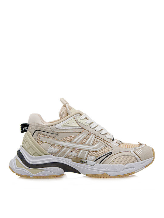 Ash Γυναικεία Sneakers Beige / White / Tal