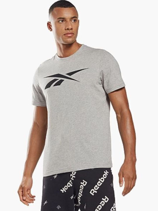 Reebok Vector Herren T-Shirt Kurzarm Gray