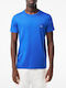 Lacoste Men's Short Sleeve Blouse Blue