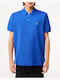 Lacoste Ανδρικό T-shirt Κοντομάνικο Polo Blue