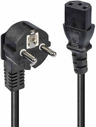 Lindy Schuko - IEC C13 Cable 2m Black (30335)
