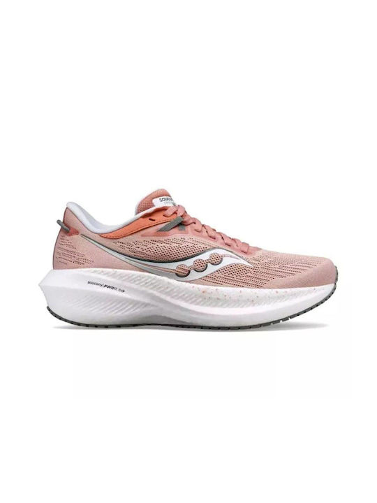 Saucony Triumph 21 Sport Shoes Running Ash Peach