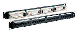 Panou De Patch Efb-elektronik 37585.1 Panou De Conexiune Pentru Rack 1U 19 37585.1