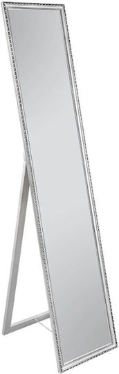 Mirrors & More Loreley Ορθογώνιος Ασημί 160x34cm