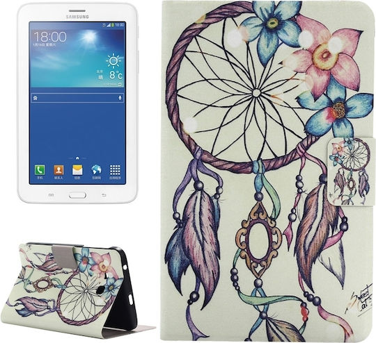 Windbell Flip Cover Multicolor Husa Pentru Tableta Galaxy Tab 3 Lite 7.0 3G / T111