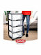 Curver Kitchen Rack Plastic 4 Tiers Black 37x39x80.5cm