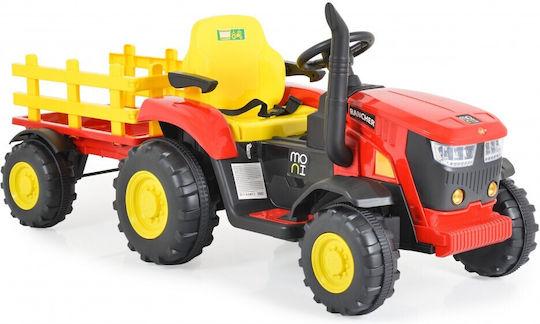 Rancher Elektrisch mit Anhänger 12 Volt Rot