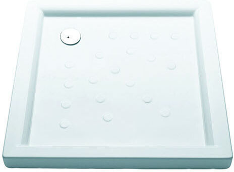 Kolossos Quadratisch Porzellan Dusche x80cm