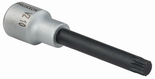 Proxxon Cheie tubulară cu Vârf Spline și Patrat de Prindere 1/2'' 1buc