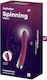 Satisfyer Spinning Vibe 1 Δονητής G-Spot 20cm Κόκκινος